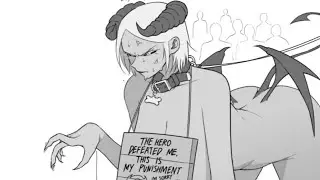 The Queen of Darkness is defeated and humiliated