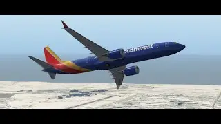 Boeing 737 MAX. Наконец-то полетел? Модель для X-Plane 11. Анадырь-Сахалин.