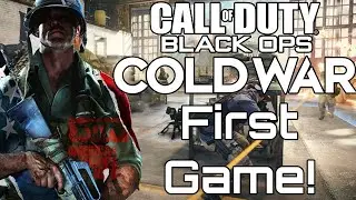 My FIRST GAME on BLACK OPS COLD WAR...
