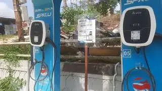 IKN Sudah banyak tersedia Pom Bensin listrik lurr...SPKLU