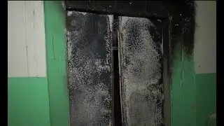 В Усть-Илимске два подростка сожгли лифт
