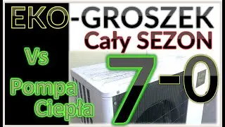 Pompa Ciepła | Jakie koszty i kWh vs Ekogroszek | Październik - Kwiecień | 2021-2022