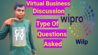 What Is Virtual Business Discussion Round |  #Wipro Interview | Technical Round | HR Round ||