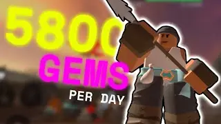 NEW EASY NOOB REBALANCED WARDEN SOLO GEM STRATEGY - Tower Defense Simulator (ROBLOX)