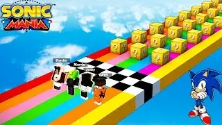 DESAFÍO DE LUCKY BLOCKS DE SONIC.EXE 😱 MINECRAFT QUIEN GANARA ?