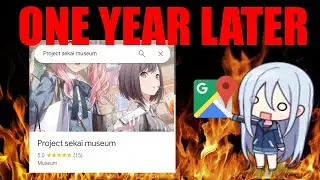 The state of Project Sekai google maps