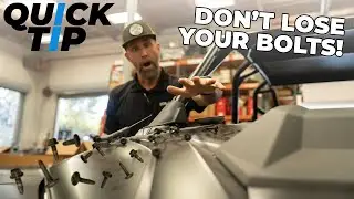 How to NOT Loose Your Bolts! | Quick Tip