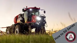 Case IH 50 Series Sprayer Setting Speed Presets and Forward/Reverse Quick Shuttle Speeds