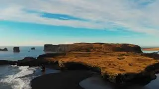 Iceland Glacier Landscape Mountains Water Outdoors | #DjiMavicAir2 | No Copyright