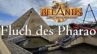 Fluch des Pharao Belantis Rafting Darkride in/am der größten Pyramide Europas