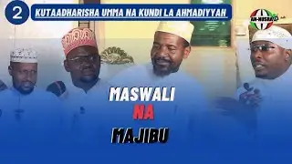 (2) KUTAHADHARISHA UMMA NA KUNDI LA AHMADIYYAH SHEIKH ALLY KHAMIS SOMPWE
