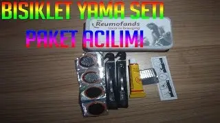 Aliexpress Paket Açılımı #1 Bisiklet Yama Seti