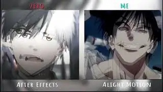 After effects vs Alight motion // Ae inspired edit (free preset)