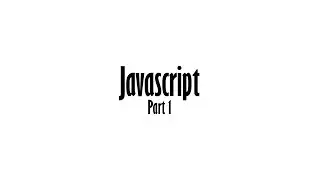 قسمت اول Javascript | طراحی وب سایت از نقطه صفر