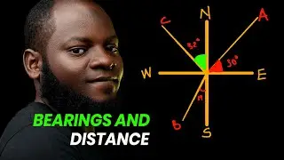 BEARING AND DISTANCE | SINE AND COSINE RULES | APPPLICATIONS | CLASSIFICATION OF TRIANGLES | PROBLEM