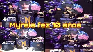 ANIVERSÁRIO DA MINHA FILHA DE 10 ANOS TEMA WANDINHA TUDO SIMPLES MAS COM MUITO AMOR 💘