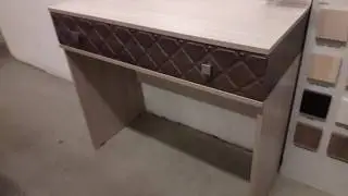 Стол туалетный трюмо Николь с зеркалом для спальни