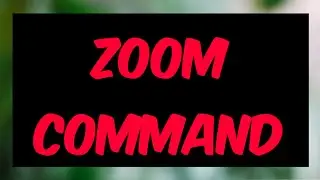 ZOOM COMMAND IN AUTOCAD.