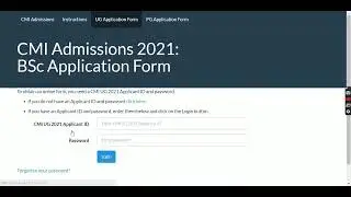 CMI Admission 2021 (Started) - How to Fill Chennai Mathematical Institute 2021 Application Form