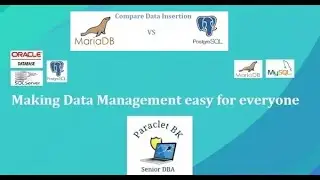 Comparing performance inserting 15 000 000 records between MariaDB database and PostgreSQL database