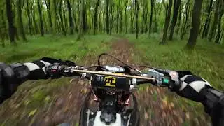Трохи ендурив по осінньому лісі pov bike driving kovi max 300