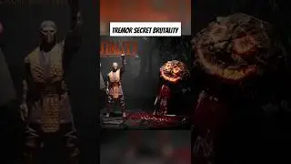 *New* Tremor Secret Throw Brutality | Mortal Kombat 1 #viral #mk #gaming #ps5