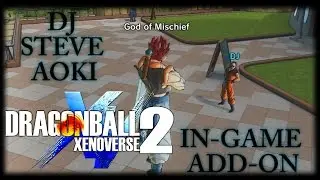 Dragon Ball Xenoverse 2 - DJ Steve Aoki Add-On | In-Game