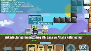 Growtopia Da Allaha Küfür eden Kişi