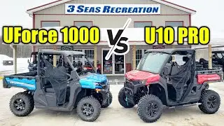 Top Rates UTV In 2025? CFMOTO U10 Pro vs UForce 1000: Full Walk Around, Features & Test Drive!