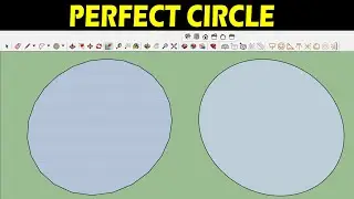 How to Add Smooth Circle/Arc in Sketchup