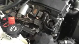 Replacing the spark plugs on the BMW 118i