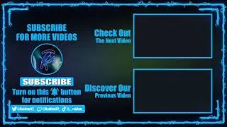 YOUTUBE BEST OUTRO | OUTRO | AFTER EFFECT OUTRO