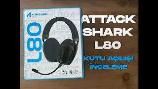 Fiyatına Göre Şaşırtan Performans! | ATTACK SHARK L80 Kablosuz Kulaklık İncelemesi