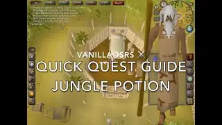 Jungle Potion Quick OSRS Quest Guide