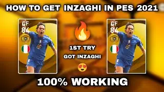 how to get legend inzaghi in pes 2021 || legend worldwide trick pes 2021🔥