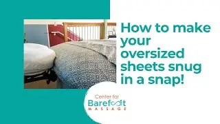 Using an extra-large sheet for your massage table  (#2)