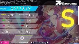 stepmania but its actually osu mania with an arrow skin