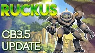 Paladins Strike │ New Champion Ruckus - CB3.5 Update