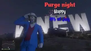 GTA 5: the daily life of a criminal | Purge night