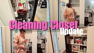 REALISTIC Cleaning Closet Goals