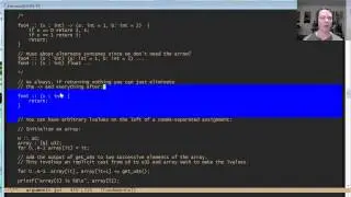 Arguments and Return Values
