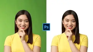 How to Remove Green Screen in Photoshop | Photoshop Tricks and Tips