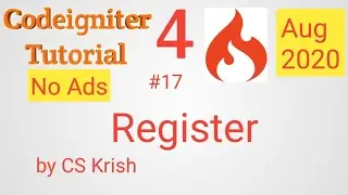 How to Register in Codeigniter 4