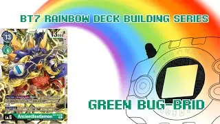 Green Bug-Brid | BT7 Rainbow Deck Building Series #2 | Digimon Card Game
