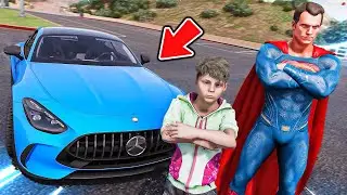 هدية سوبرمان زعيم المدينة😱🔥!! | فلم قراند