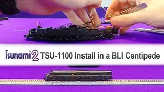 TSU-1100 Install into a Broadway Limited Imports Centipede