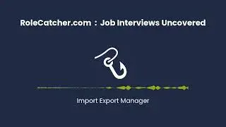 Import Export Manager : Job Interviews Uncovered