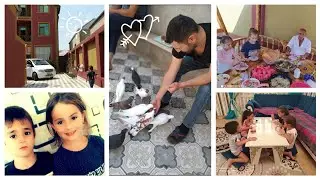 ❌GÜNLÜK VLOG / QAYNIM GİLDE ÜÇ GÜN  QALDIQ 👨‍👩‍👧‍👧 / #GÖYERCİNLEEER 🕊️ / #SAMOVAR ÇAYI ☕ / #vlog