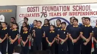 Independence Day Celebration at Dosti Foundation School #celebration #independenceday
