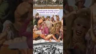 they never pretended to be benevolent gods #greekmythology #greekgods #greekhistory #trixieandkatya